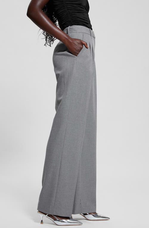 Shop Guess Doris Perfect Pants In Cloudy Grey Heather