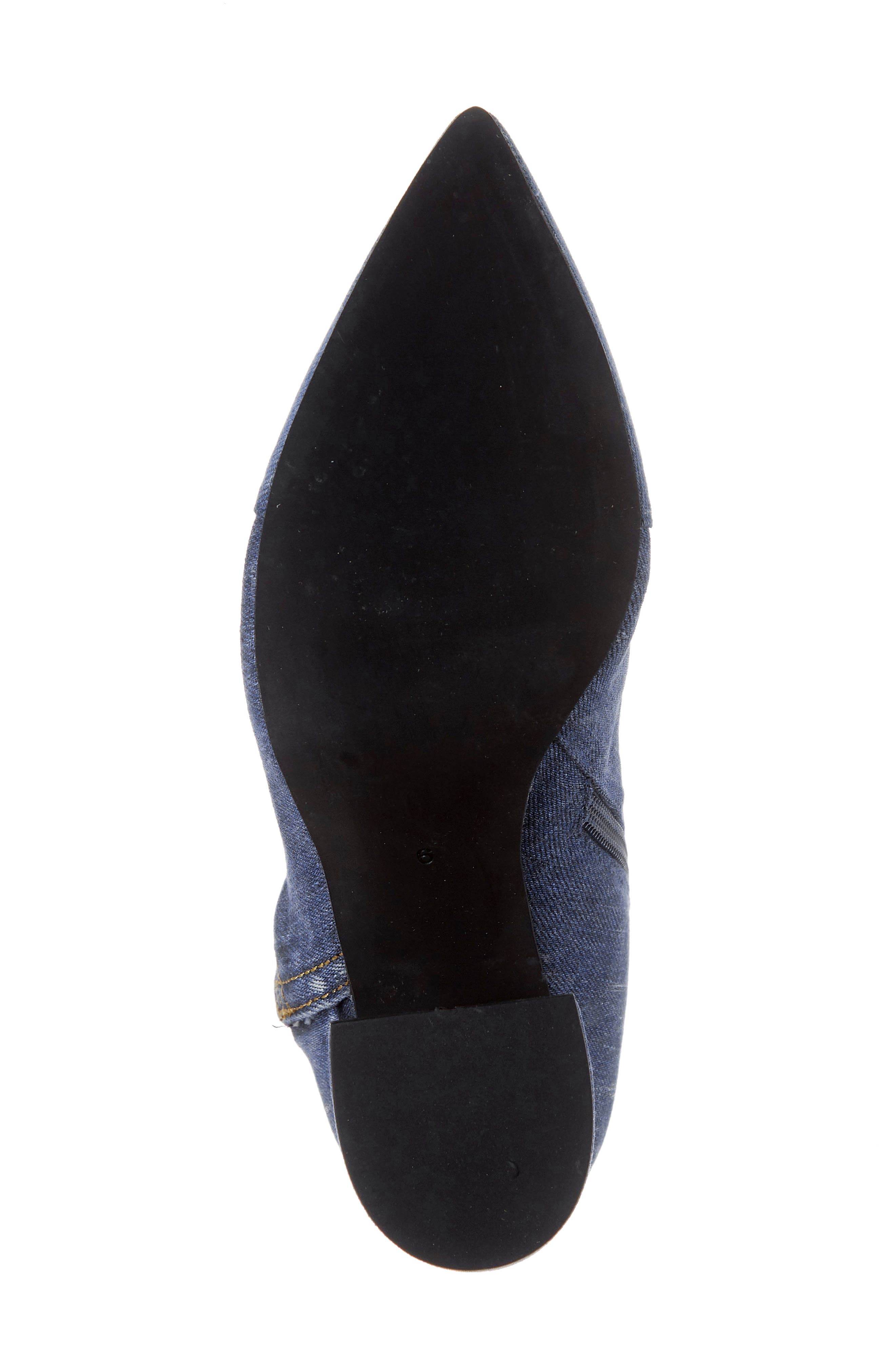 finite block heel bootie