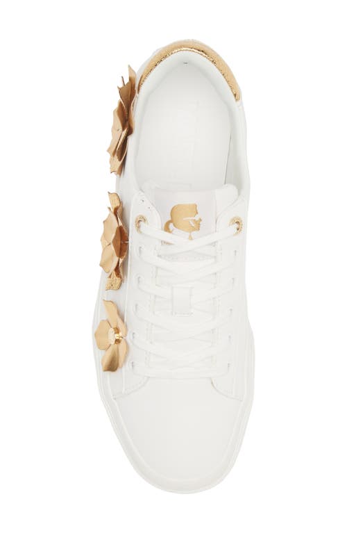KARL LAGERFELD KARL LAGERFELD PARIS GAEL FLOWER SNEAKER 