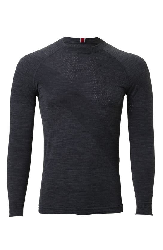 Shop Tracksmith Brighton Base Layer In Ebony