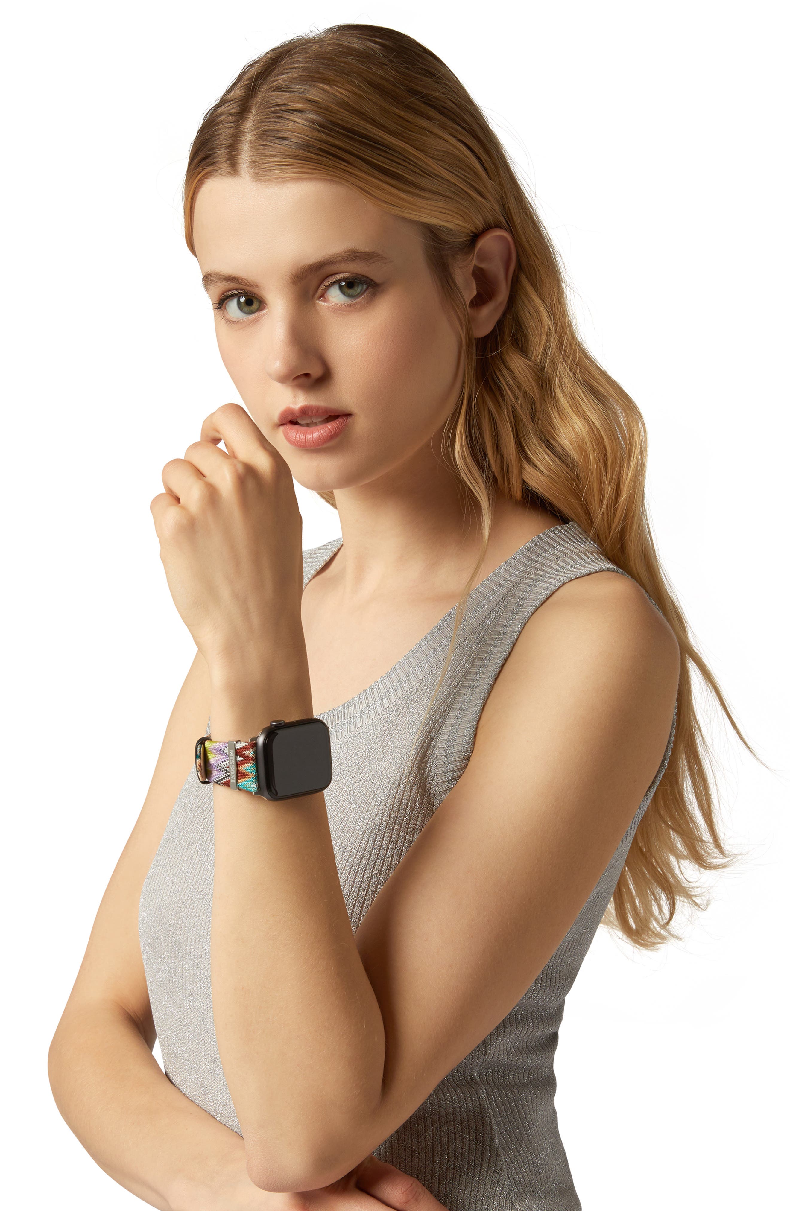 Missoni Zigzag 24mm Textile Apple Watch® Watchband Nordstrom
