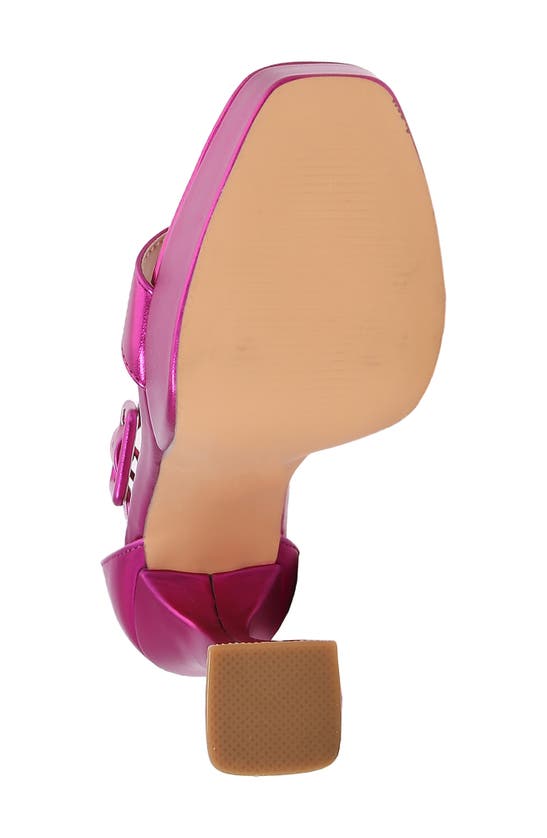 Shop Berness Dinah Platform Heeled Sandal In Hot Pink