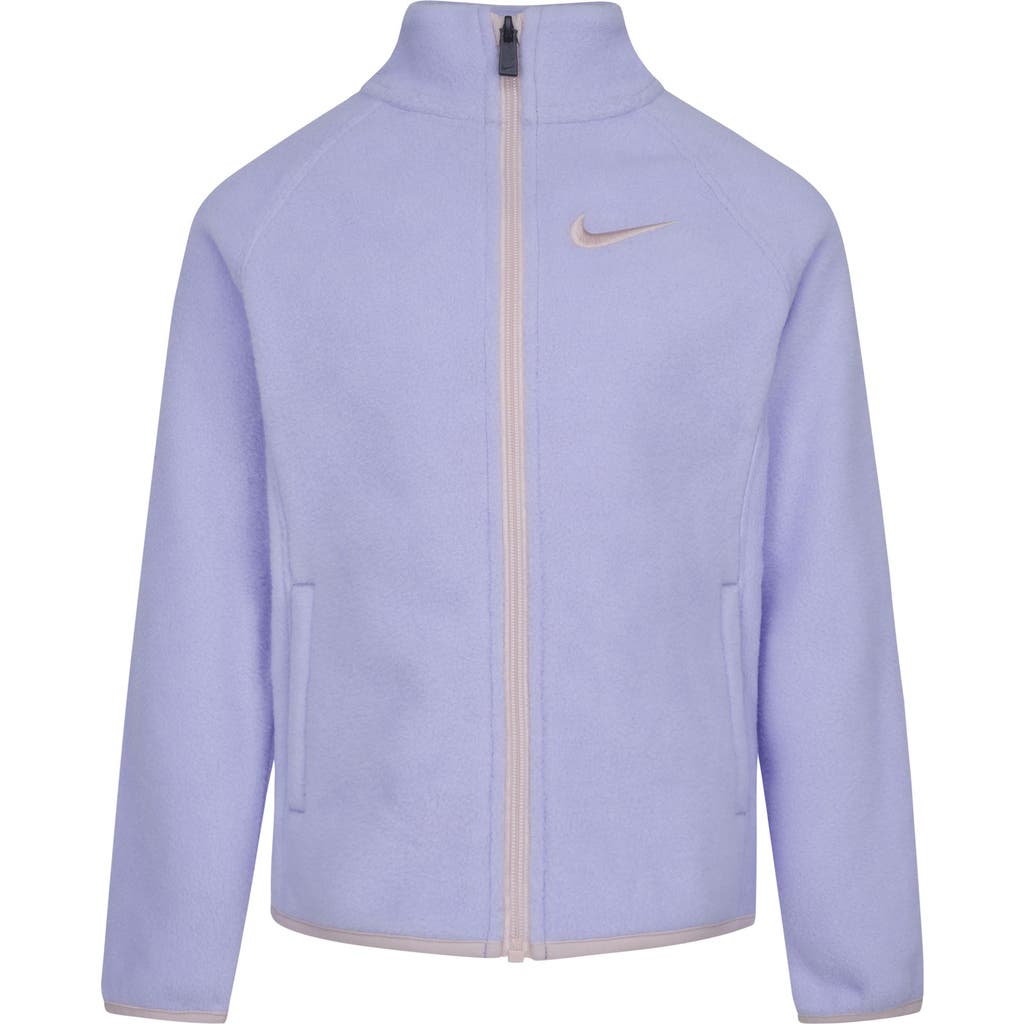 Nike Kids' Arctic High Pile Fleece Jacket In Lavender Mist