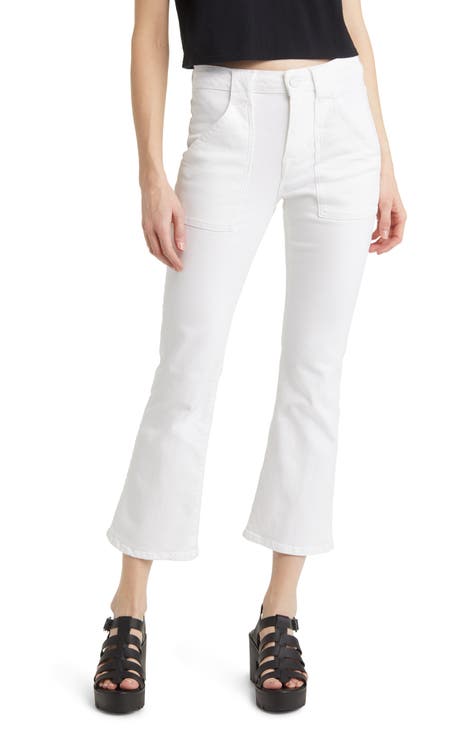 white crop jeans | Nordstrom