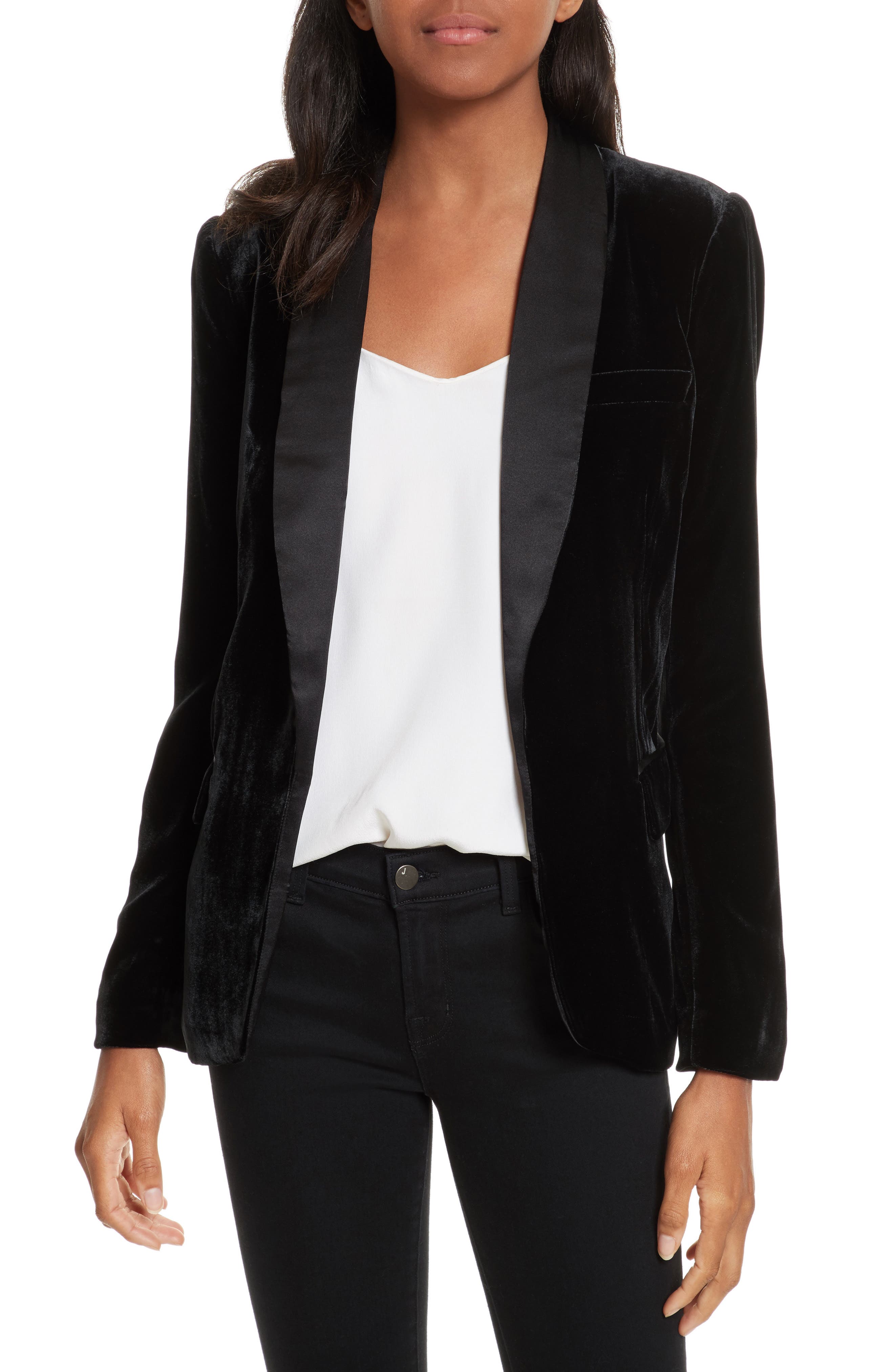 Joie Mehira H Velvet Blazer Nordstrom