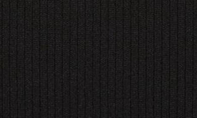 Halogen Traveling Rib Sweater Tank In Rich Black