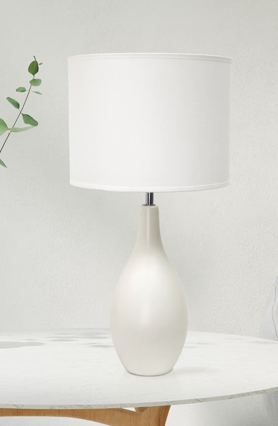 Shop Lalia Home Dewdrop Table Lamp In Off White