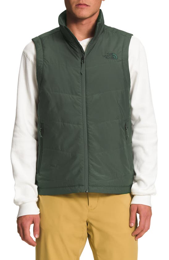 The North Face Junction Heatseeker Eco Vest In Thyme