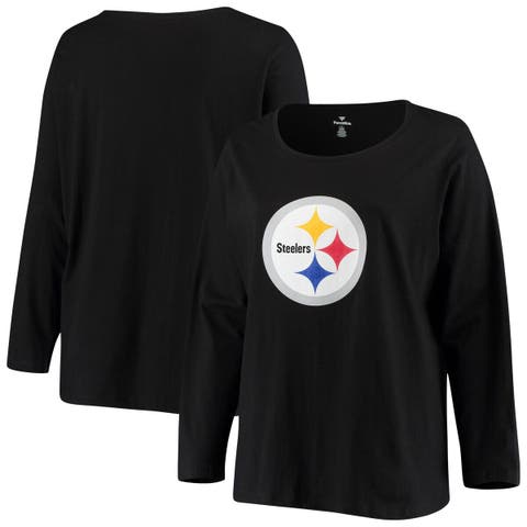 Nike Men's Heathered Gray Pittsburgh Steelers Primary Logo T-Shirt