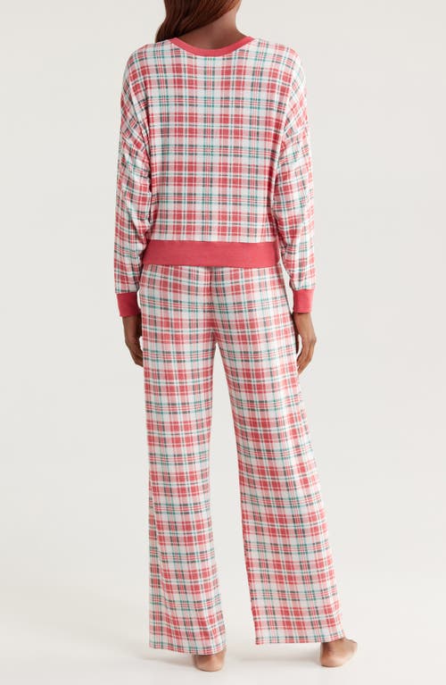 Shop Honeydew Star Seeker Pajamas In Joyful Plaid