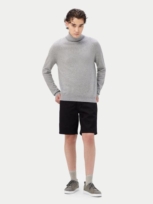 Shop Gobi Cashmere Turtle Neck In Vapor Blue