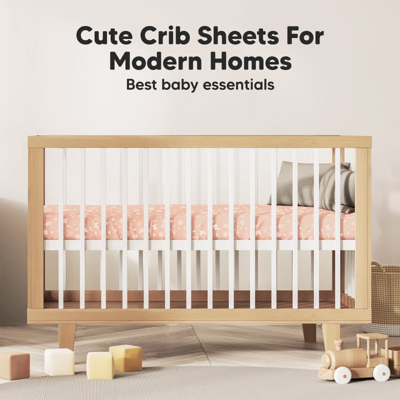 Keababies Isla Fitted Crib Sheets In Butterflies