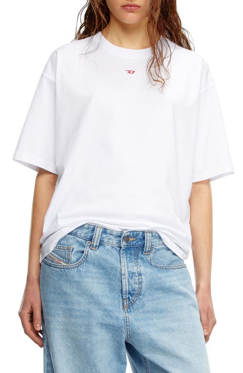 Shop Diesel ® T-boxt-d Logo T-shirt In White