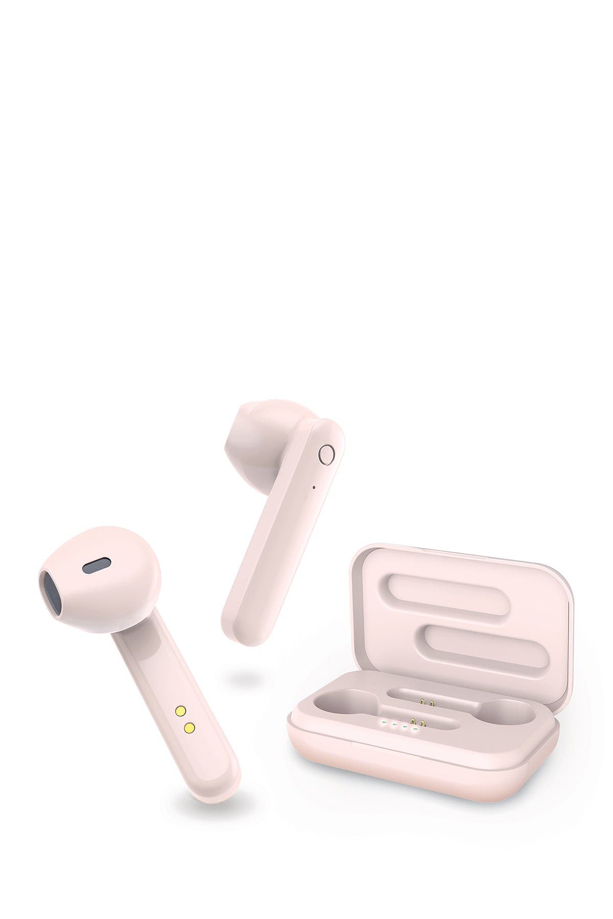 Merkury Innovations Airflair Wirefree Earbuds + Charging Case In Blush
