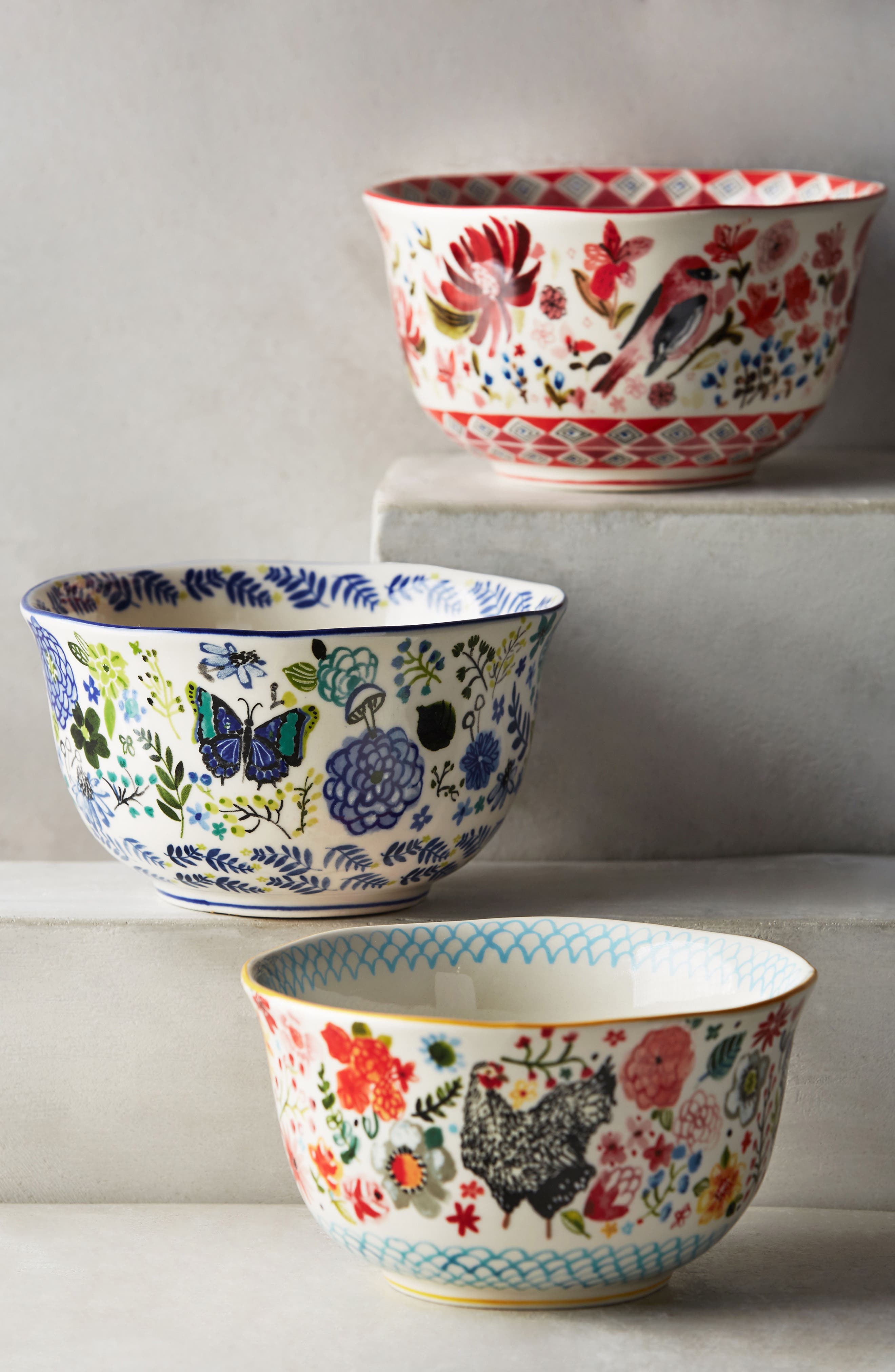 Anthropologie Wing & Petal Stoneware Bowl Nordstrom