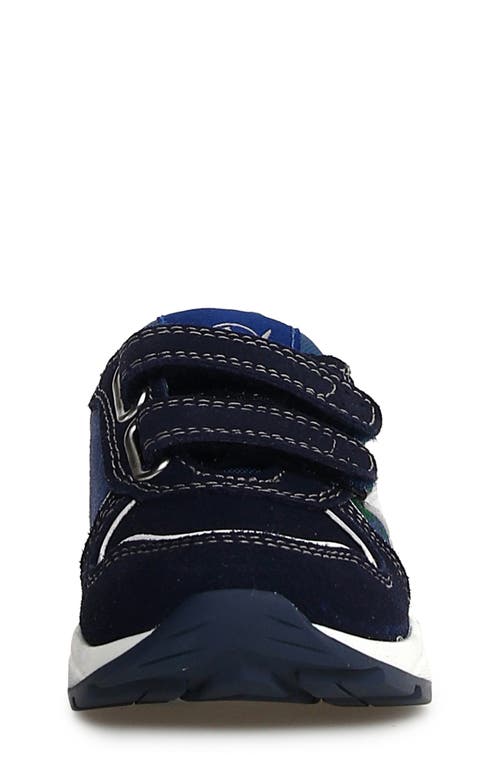 Shop Naturino Kids' Roy Sneaker In Navy-azure-green