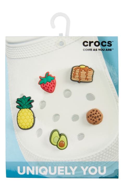 CROCS Jibbitz Cute Fruit with Sunnies 5-Pack Shoes Charm