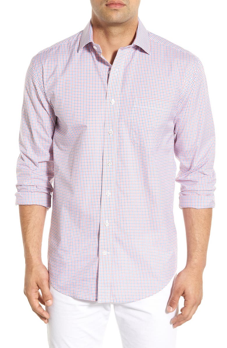 Vineyard Vines 'Country Club - Cooper' Classic Fit Check Sport Shirt ...