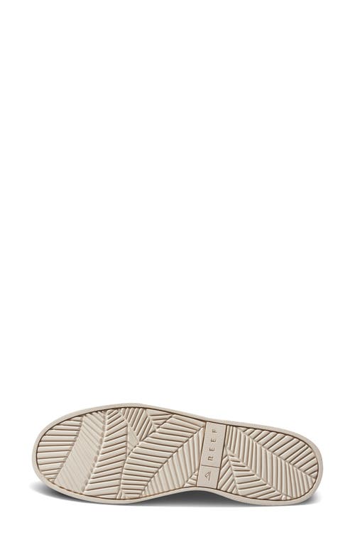 Reef Lay Day Dawn Sneaker In Black Leather