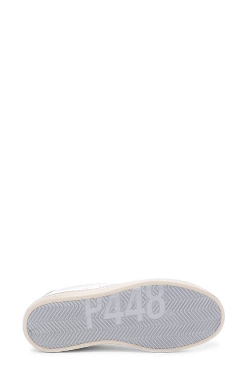 P448 John Low Top Sneaker In Metallico