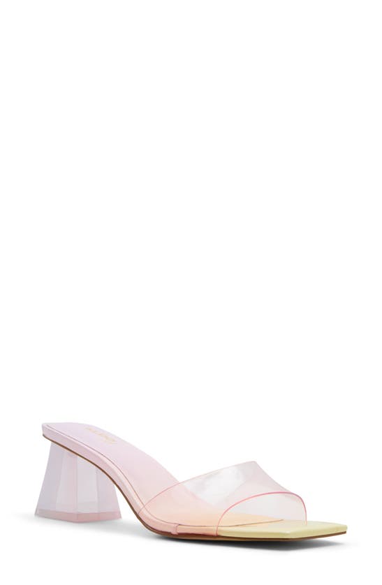 Aldo Women's Casablanca Block-heel Dress Sandals Women's Shoes In Pastel Multi