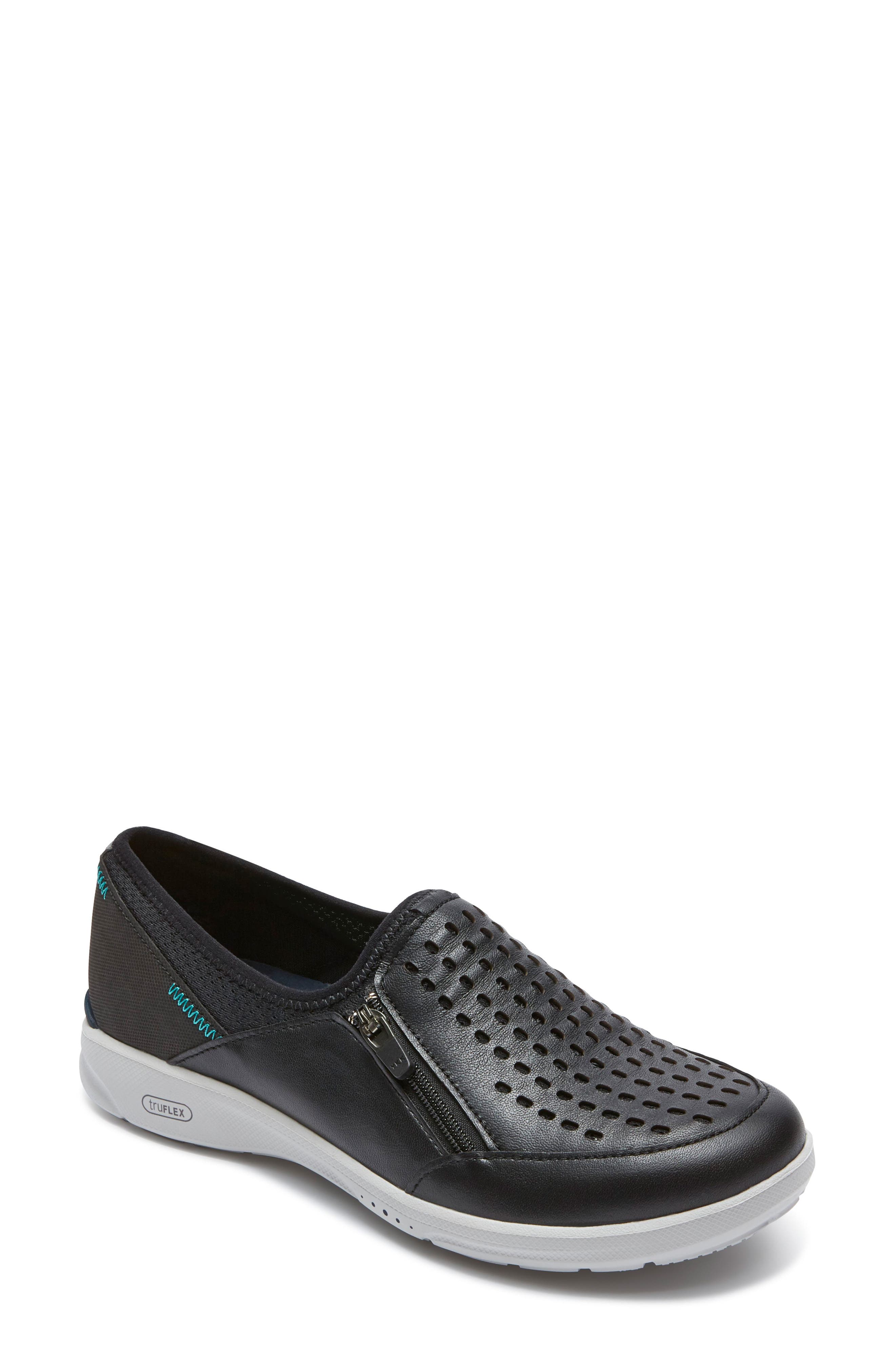 rockport women's slip on sneakers