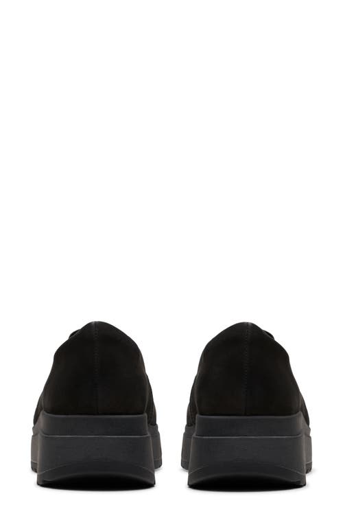 Clarksr Clarks(r) Loriini West Platform Wedge Loafer In Black