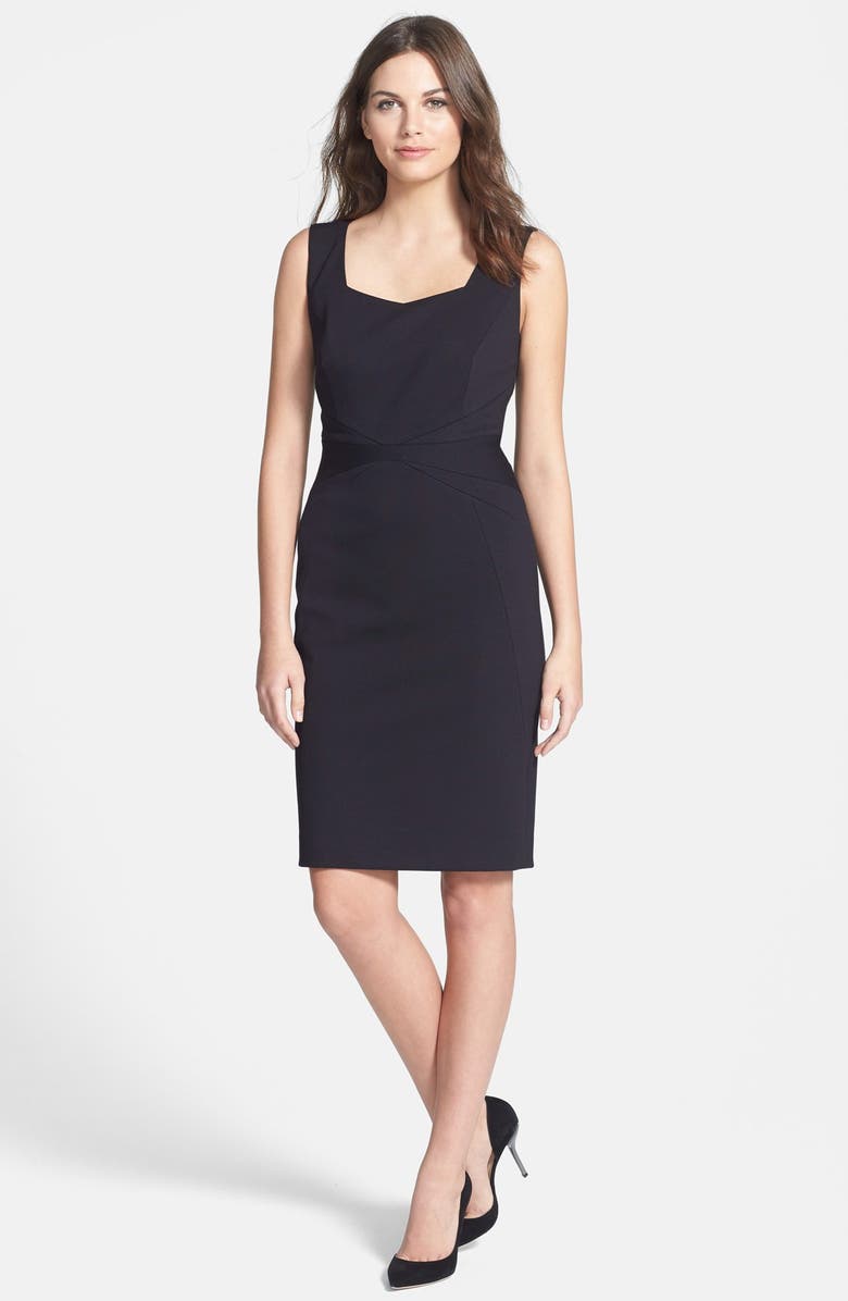 Classiques Entier® 'Sunmosa Ponte' Seam Detail Dress | Nordstrom