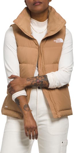  THE NORTH FACE Women's Gotham Vest, Fawn Grey, X-Small