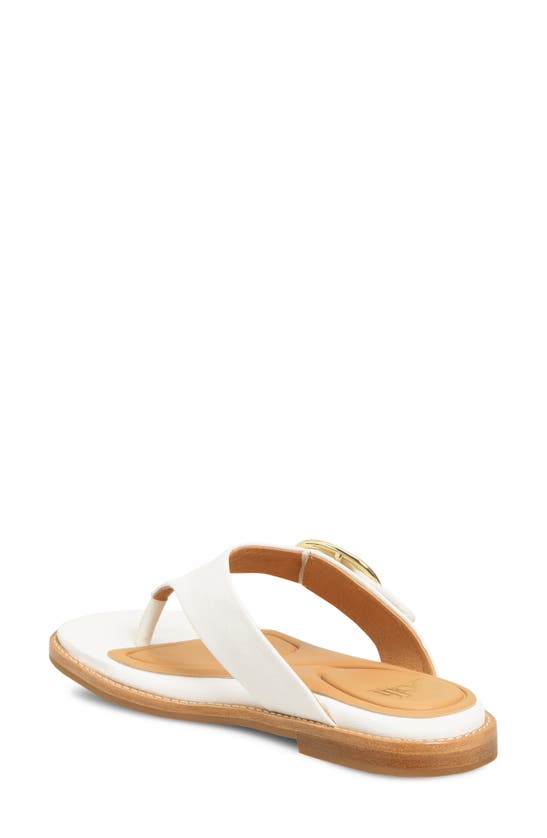 Shop Söfft Nancia Flip Flop In True White