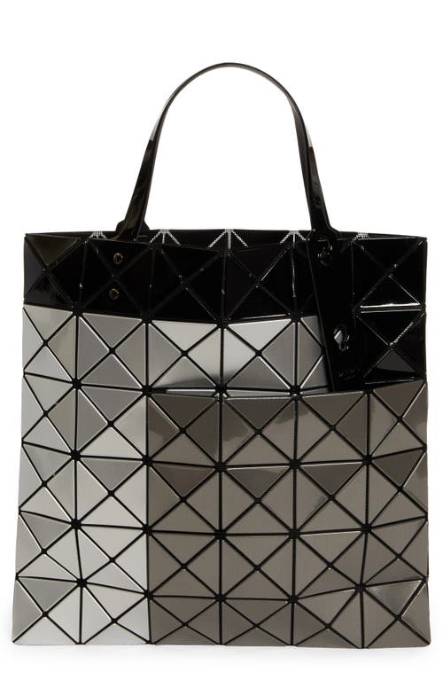 Shop Bao Bao Issey Miyake Tres Flexible Tote In Gunmetal Mix