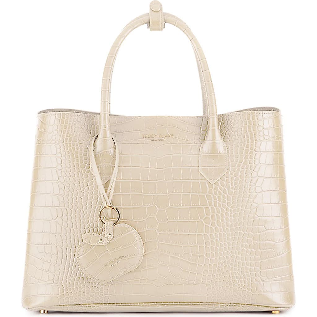 Teddy Blake Vanessa Croco 14" In Cream