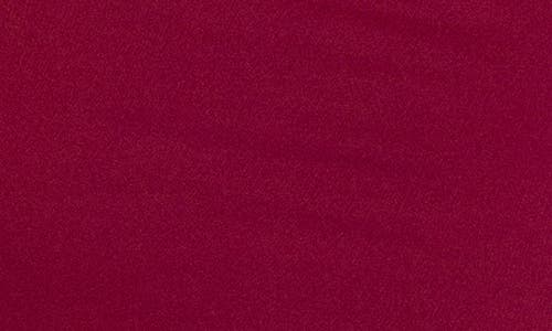 Shop 24seven Comfort Apparel Side Slit Knit Maxi Skirt In Wine