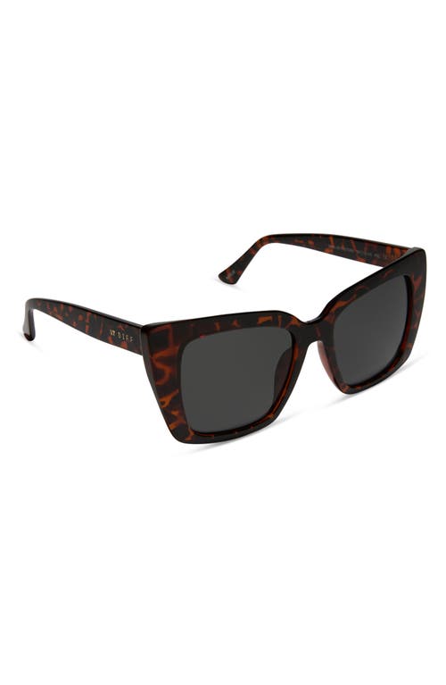 Diff 54mm Cat Eye Sunglasses In Dark Tortoise