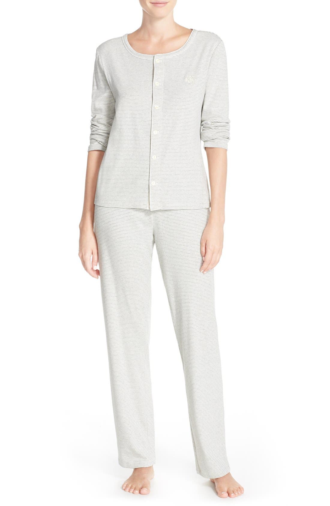 Lauren Ralph Lauren Print Twill Pajamas | Nordstrom