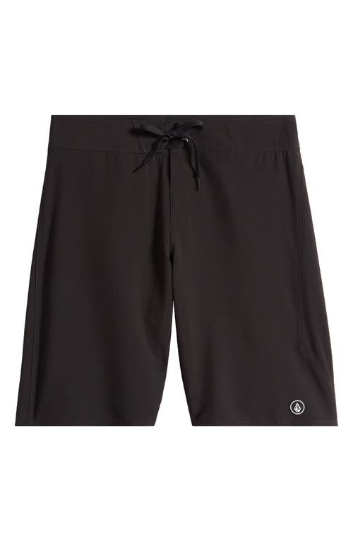 Simply Solid 11-Inch Board Shorts in Black