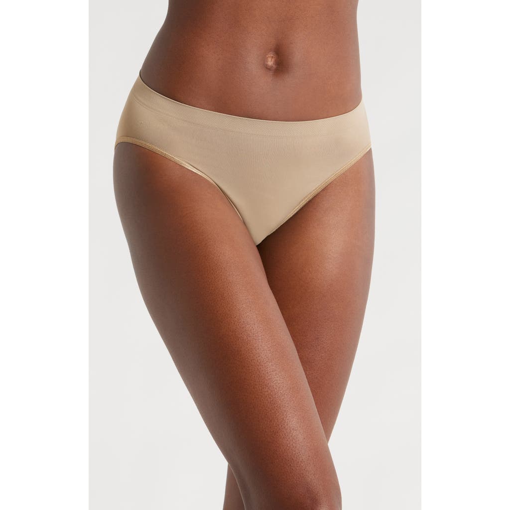 Hanro Touch Feeling High Cut Briefs In Deep Taupe