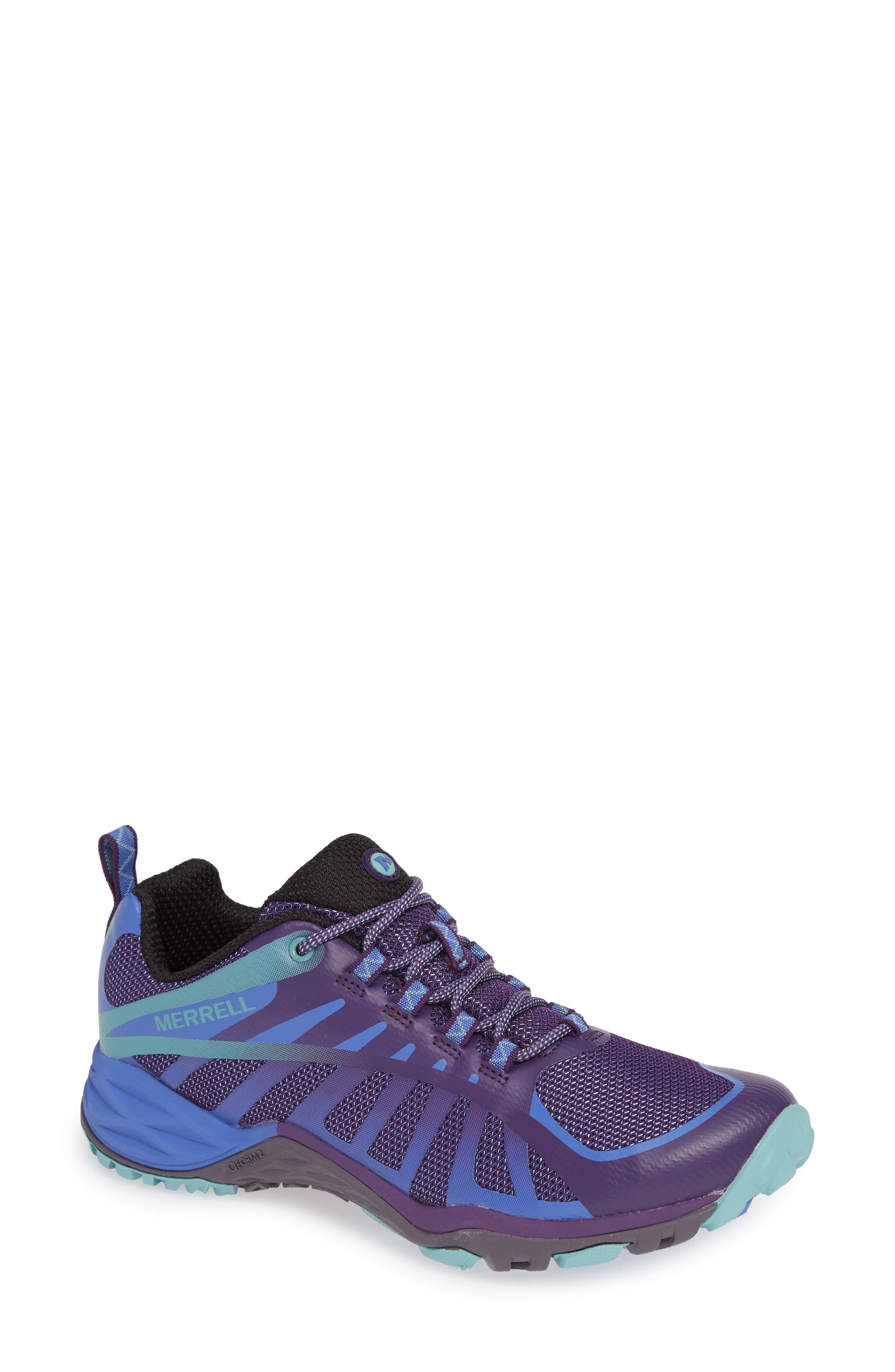 Merrell Siren Edge Q2 Hiking Shoe- Purple