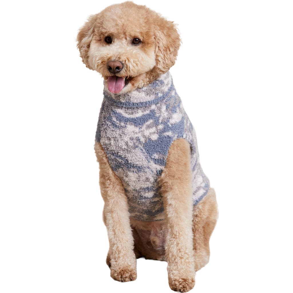 Shop Barefoot Dreams ® Cozychic™ Abstract Camo Dog Sweater In Almond/dusk