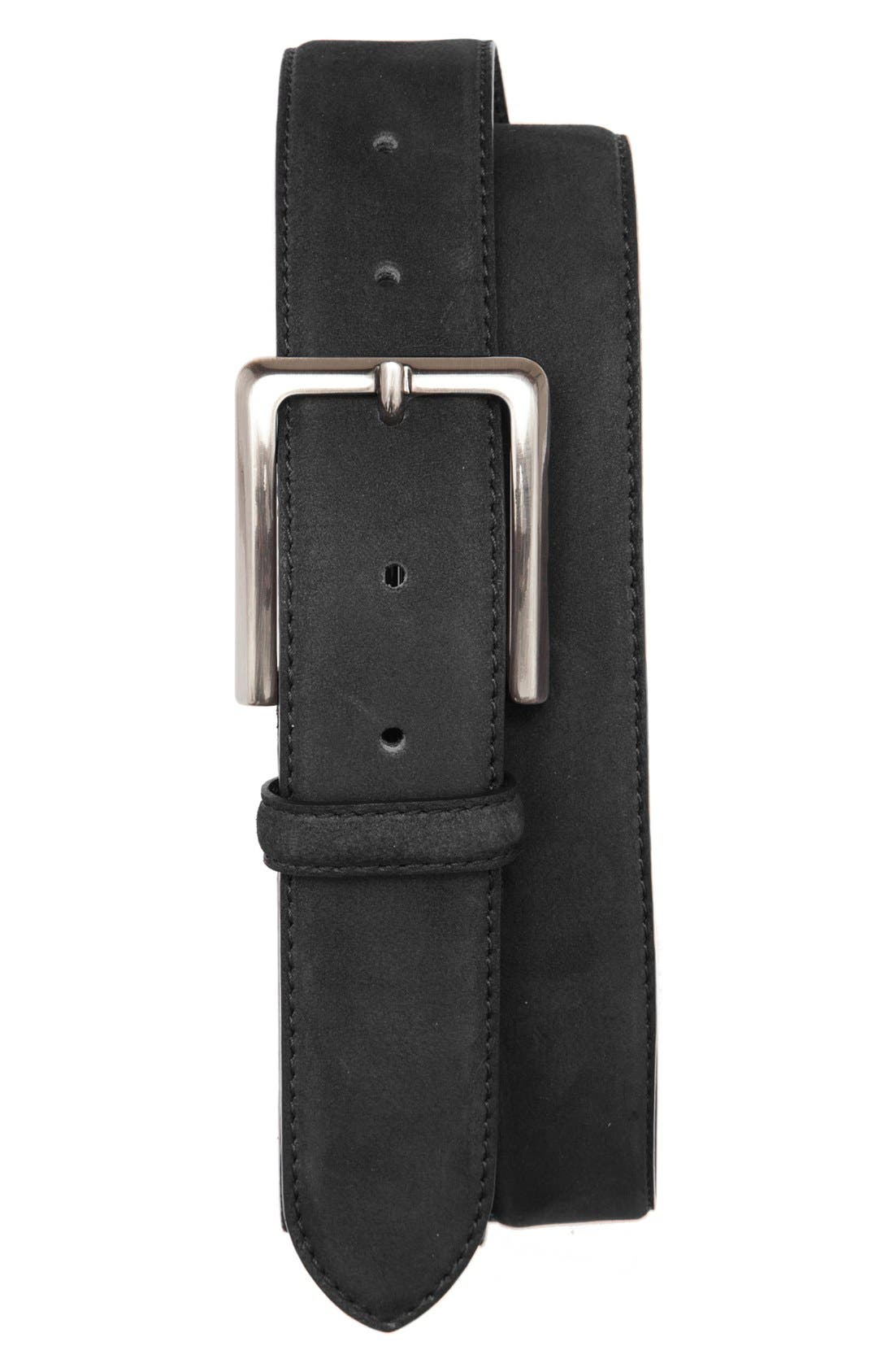 Trafalgar 'Brenner' Suede Belt Nordstrom