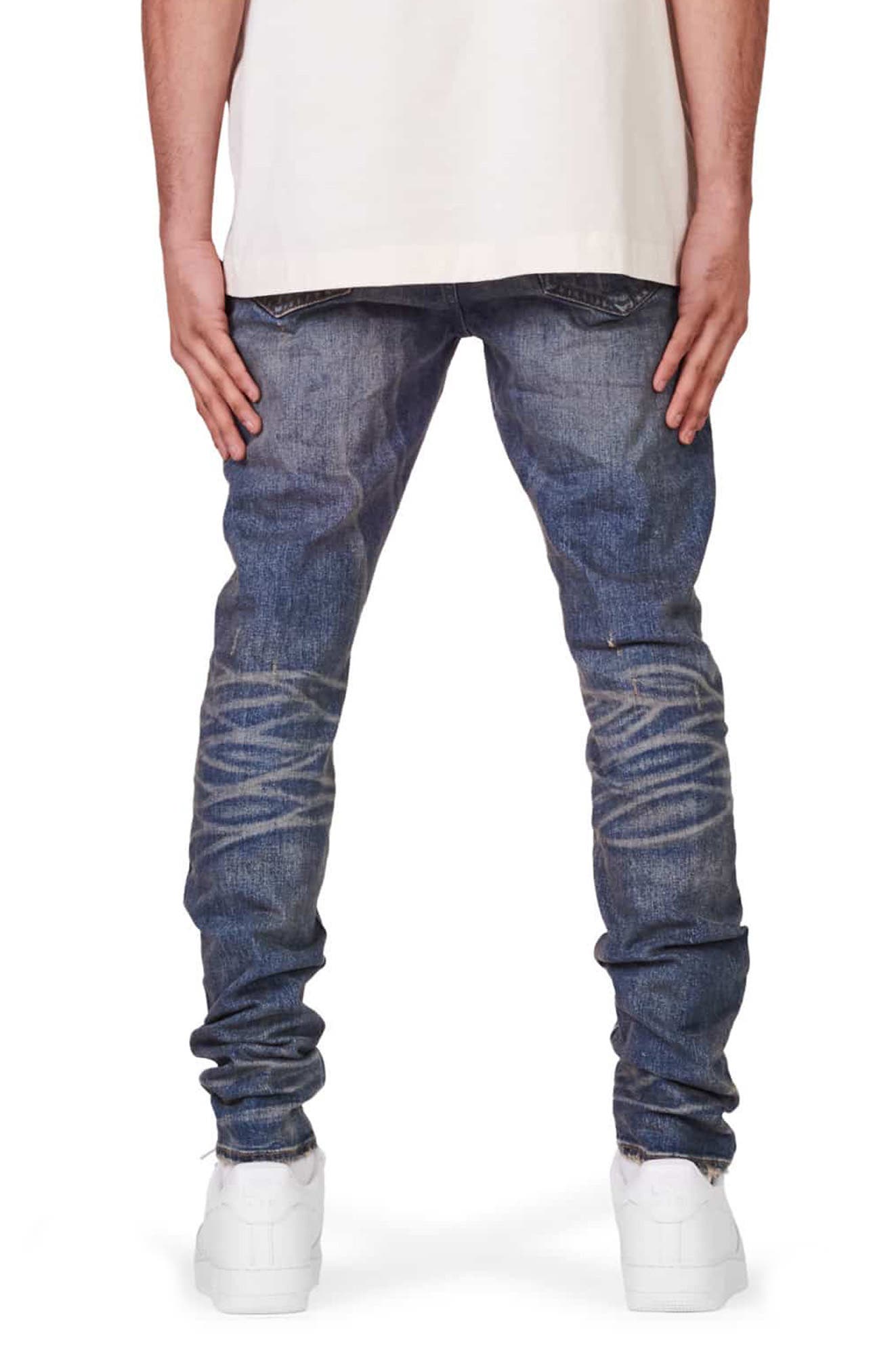 PURPLE BRAND PURPLE Frayed Skinny Fit 