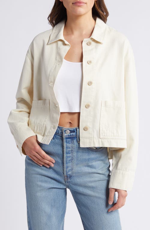 Treasure & Bond Crop Utility Shacket at Nordstrom,