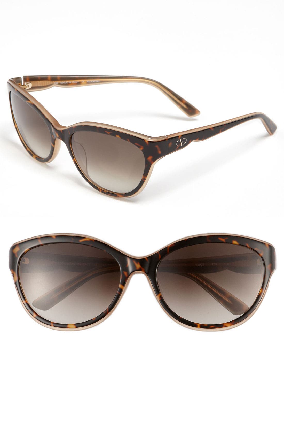 Valentino 57mm Retro Sunglasses Nordstrom