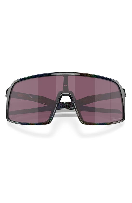 Shop Oakley Sutro 60mm Prizm™ Rectangular Shield Sunglasses In Matte Black