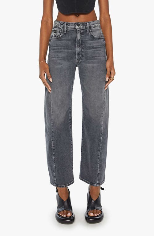 Shop Mother The Half Pipe Flood High Waist Ankle Wide Leg Jeans In Outta Sight