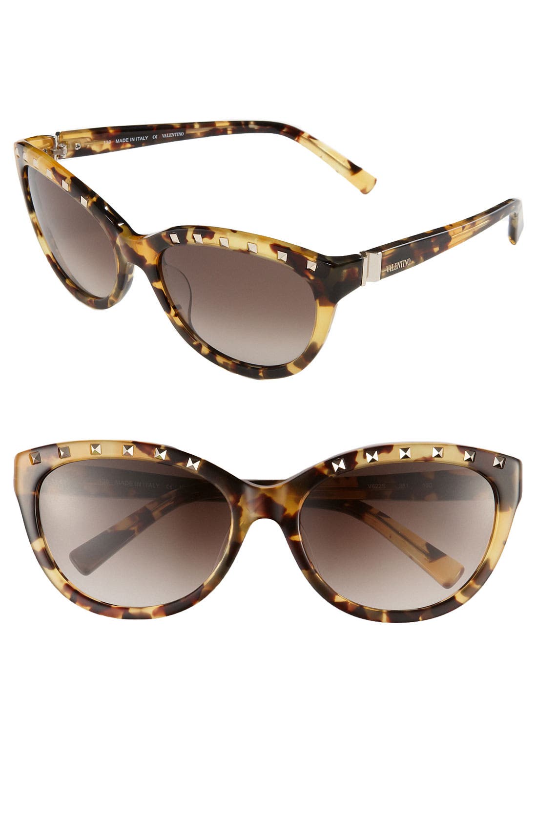 57mm studded sunglasses valentino