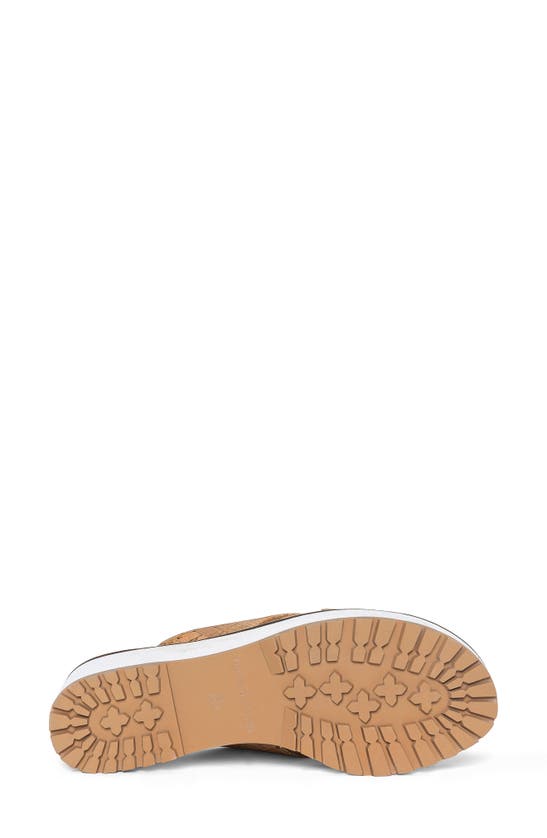 Shop Donald Pliner Wedge Platform Sandal In Natural