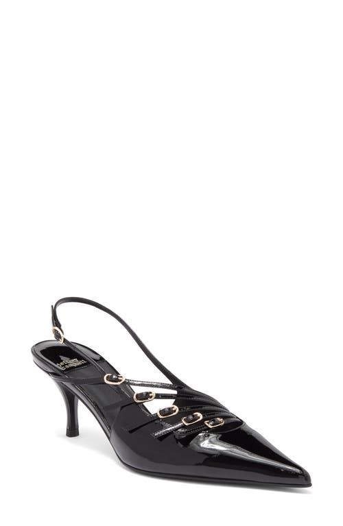 Jeffrey Campbell Lash Pointed Toe Kitten Heel Sandal at Nordstrom,