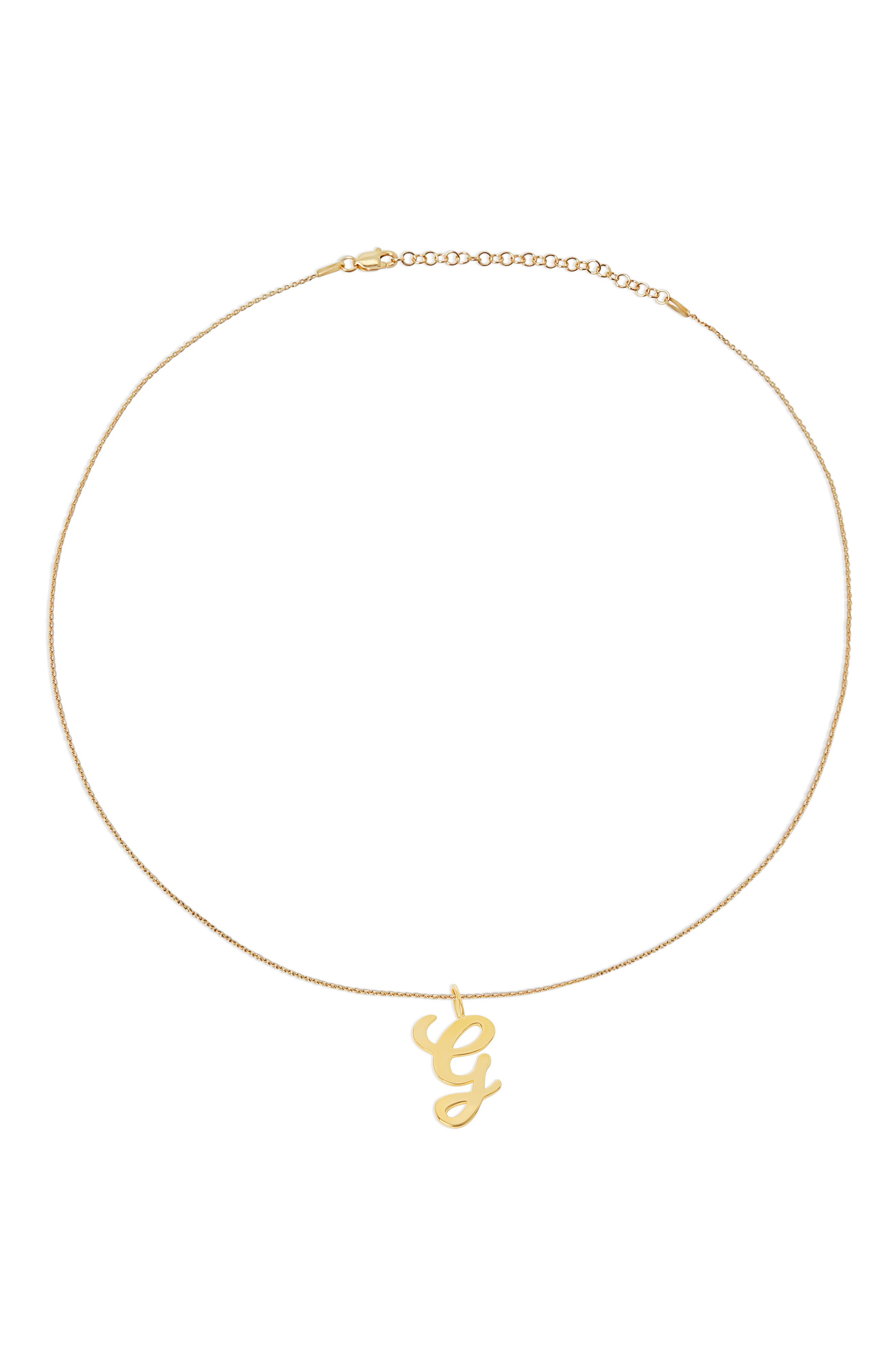 The M Jewelers Initial Necklaces 