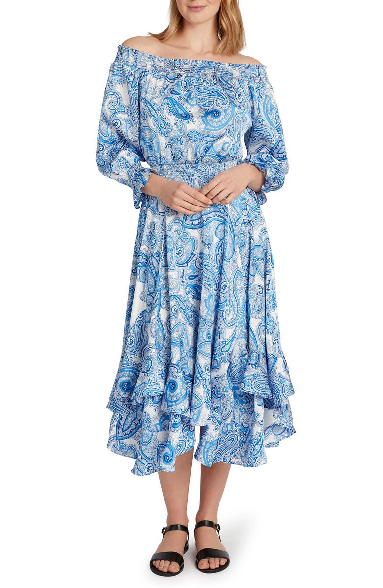 Tahari Hammered Satin Off The Shoulder Dress Nordstrom Tahari Hammered Satin Off The Shoulder Dress Nordstrom